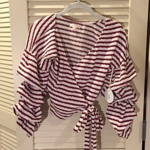 NWT Wrap Top